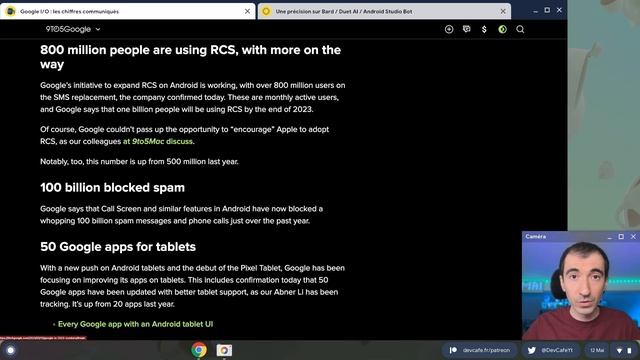 StackOverflow licencie 10% des salariés ? Nouveautés Firebase, Android X… Google I/O ? DevCafé 12/0 смотреть онлайн