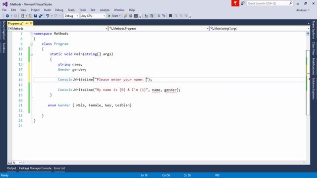 25 - C# Tutorial For Beginners in Hindi/Urdu - How to use Enum in C# смотреть онлайн