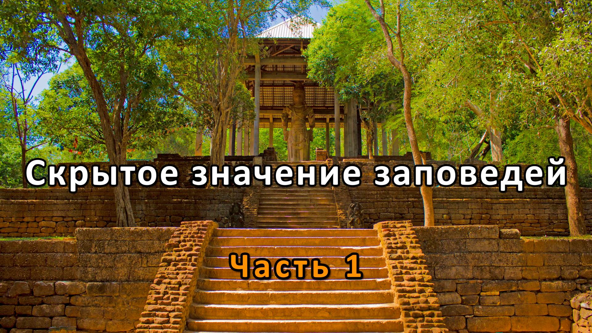 Скрытое значение заповедей. Часть 1 смотреть онлайн