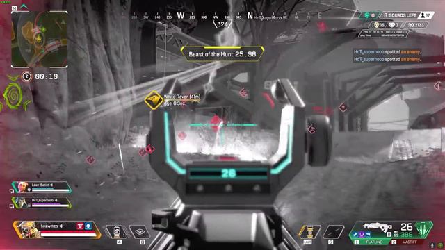 AGRESSIVE Bloodhound 28 KILLS and 4,900 Damage Apex Legends Gameplay Season 16 смотреть онлайн