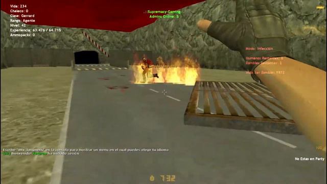 Counter-Strike 1.6: Zombie Escape Mod - 【SG】【 COMUNNITY 】 смотреть онлайн