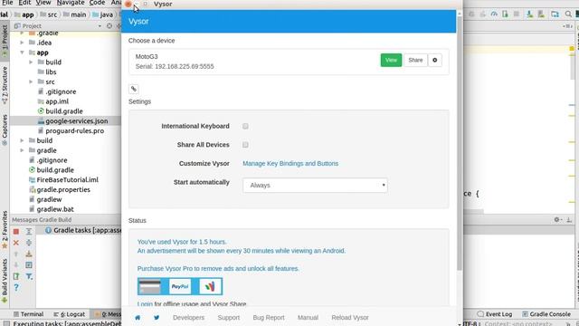 Android Firebase Tutorial смотреть онлайн