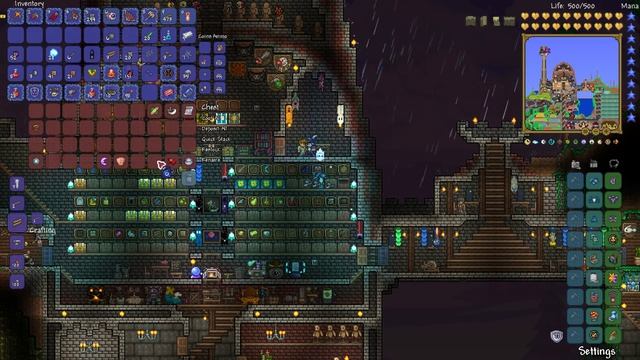 Terraria 1.3 (Expert Mode) s2e46 - Фарм солнечного затмения смотреть онлайн