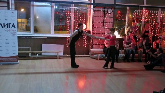 Лига Дубровки 14 февраля 2015. Виталий Ермаков — Ольга Боровская смотреть онлайн