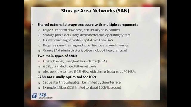 Analyzing IO Subsystem Performance - Glenn Berry смотреть онлайн