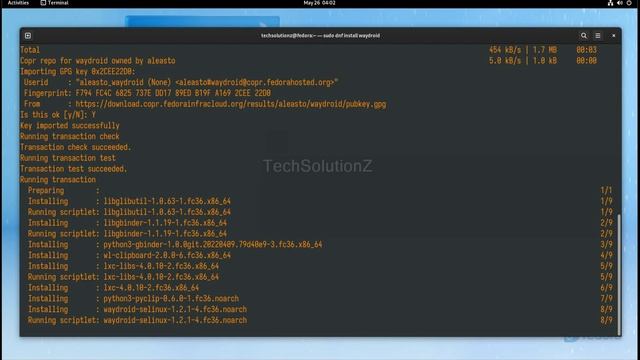 How to Install Waydroid on Fedora 36 Workstation | Android on Fedora 36 смотреть онлайн