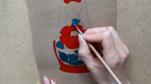 Полхов-Майданская роспись. Мастер-класс