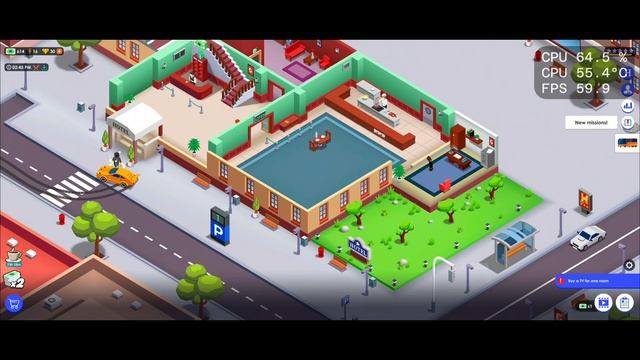 Hotel Empire Tycoon Idle Game | Meditek Helio G99 [Infinix Note 30] смотреть онлайн