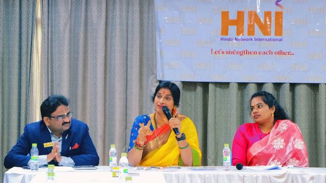 Hindu Network International | Inspirational Message by Madhavi Latha Kompella #hyderabad #hindu смотреть онлайн