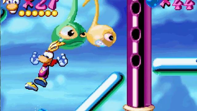 Rayman Advance Death-Free Walkthrough - part 4 - Allegro Presto смотреть онлайн