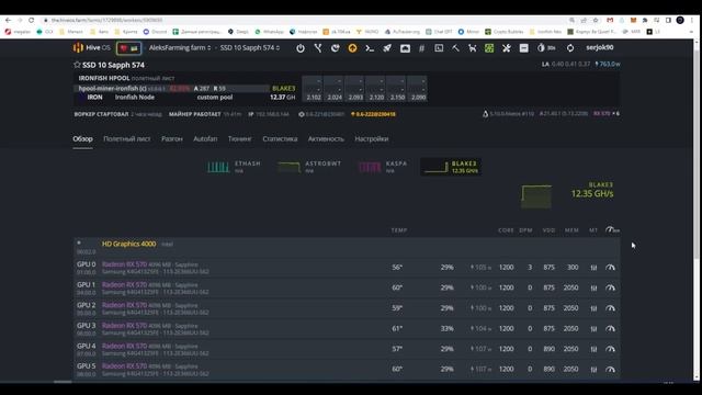 IRONFISH | AMD NVIDIA | HPOOL | HIVE OS | WINDOWS смотреть онлайн
