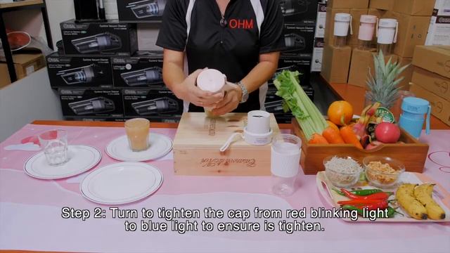 OHM Mini Portable Juicer Blender смотреть онлайн
