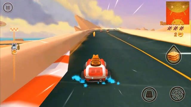 Garfield Kart Android GamePlay Trailer (HD) [Game For Kids] смотреть онлайн
