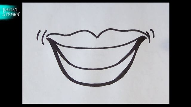 Как нарисовать рот Вампирши, How to draw a vampire mouth смотреть онлайн