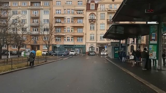 Карловы Вары глазами водителя автобуса. Маршрут №5 смотреть онлайн