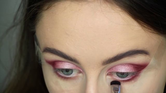 Pink & Burgundy Makeup Look | MAC Whirl Lipstick | NYX Strawberry Milkshake смотреть онлайн