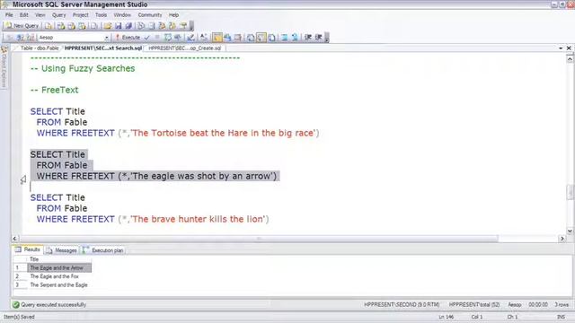 3 Using a Fuzzy Search to Search for Phrase смотреть онлайн
