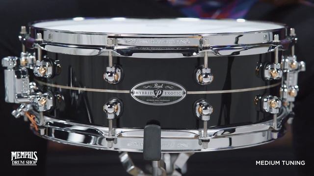 Pearl 14x5 Hybrid Exotic Kapur Fiberglass Snare Drum (HEK1450308)