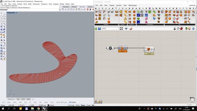 Симуляция в Grasshopper. Как работает Kangaroo
