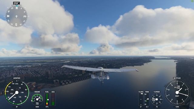 Flight Simulator 2020 New York - USA смотреть онлайн