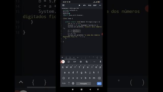 Programar em Java pelo celular Java N-IDE (Menu de Ferramentas) смотреть онлайн