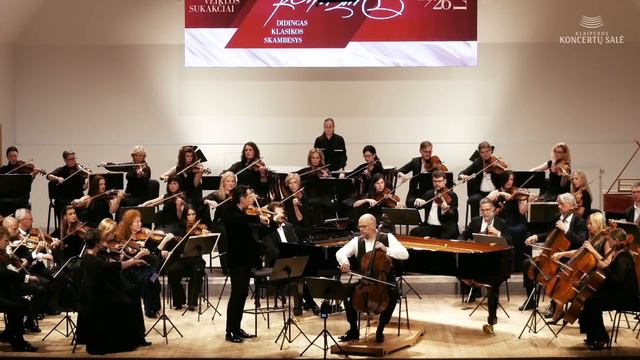 Beethoven, Triple Concerto Op. 56 - Klaipėda + Šiauliai chamber orchestras (LIVE) - WBMP performanc смотреть онлайн