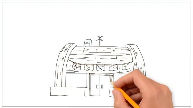 How to Draw The Krusty Krab Step by Step Easy смотреть онлайн