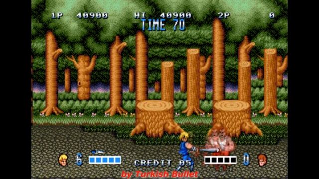 Double Dragon (Sega Mega Drive / Genesis) - (Longplay - Billy Lee) смотреть онлайн