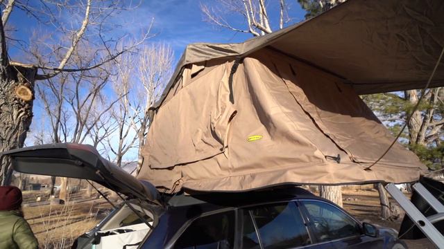 Smittybilt Overlander Roof Top Tent | 2013 Subaru Outback смотреть онлайн