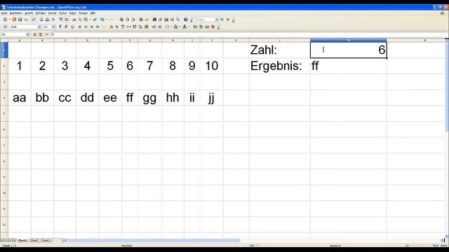 Tabellenkalkulation Tutorial 0031 WVERWEIS 1 ( Open Office Calc Libre Office Excel ) смотреть онлайн