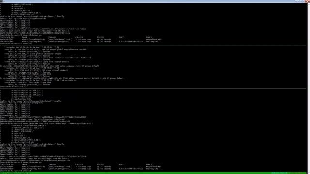 K8s cluster setup masters смотреть онлайн