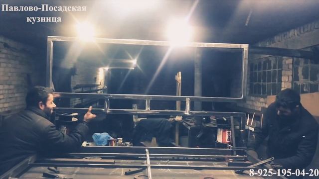 Кровать в стиле лофт «Докмар» смотреть онлайн