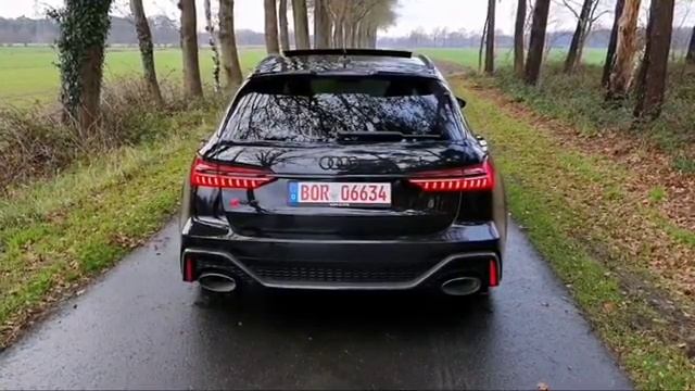 2020 AUDI RS6 Avant C8 | EXHAUST SOUND & ACCELERATION ?? смотреть онлайн