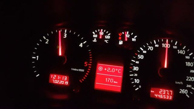 Audi a3 Quattro 8l tdi asz 0-100 odcinka 4300 RPM смотреть онлайн
