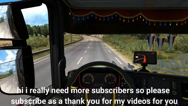 dutch trucker mario ets 2 UPS pack Scania next gen v8 open pipe Sound R950 Konstantinidis смотреть онлайн