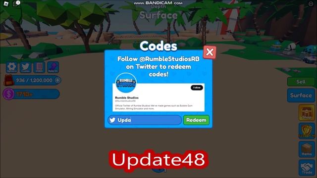 *NEW UPDATE CODES* [? HAUNTED ?] Mining Simulator 2 ROBLOX | ALL CODES | September 30, 2023 смотреть онлайн