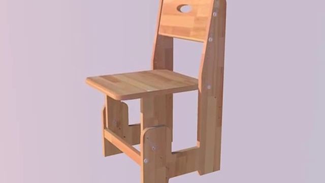 Стільчик дитячий регульований С1 смотреть онлайн