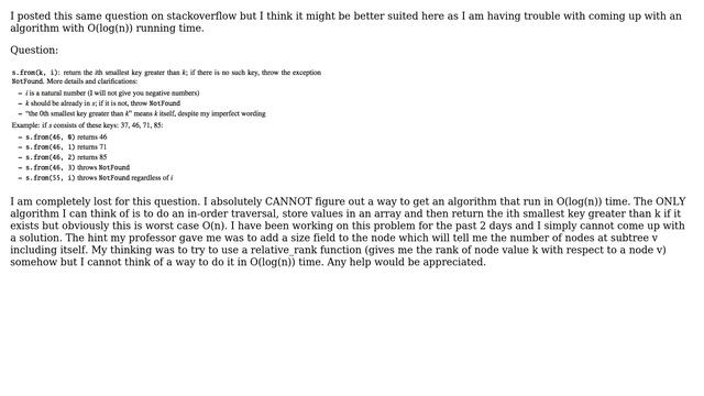 Implement "from" function for AVL Tree java смотреть онлайн