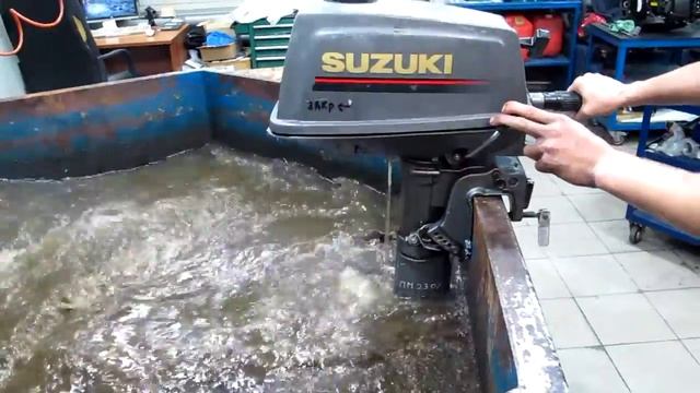 Мотор лодочный Suzuki DT4L, б/у смотреть онлайн
