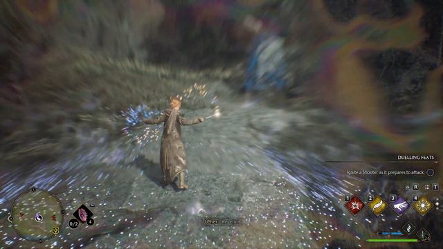 Hogwarts Legacy: Merlin Trial (North of Central Hogwarts Valley Floo Flame) смотреть онлайн