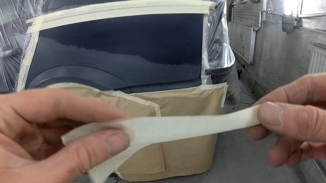 Бюджетная оклейка под переход без валика и переходных скотчей! Покраска переходом смотреть онлайн