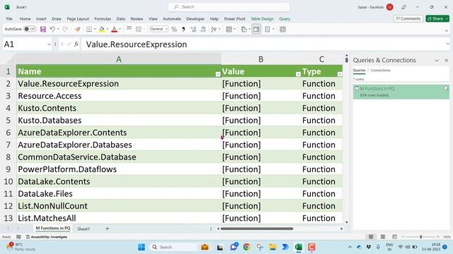 Get all M Functions of Power Query in Excel смотреть онлайн