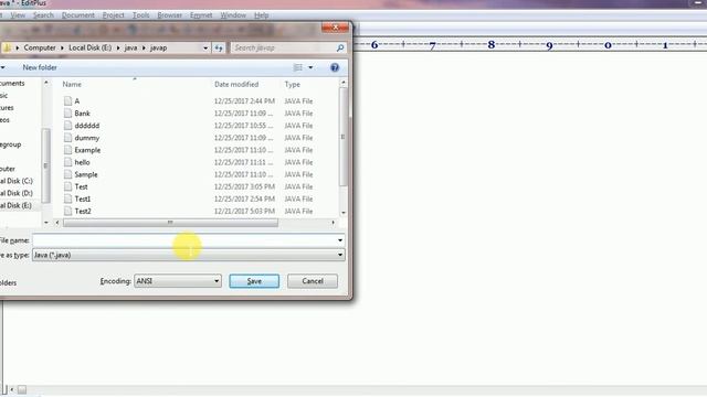 First program of java with editplus смотреть онлайн