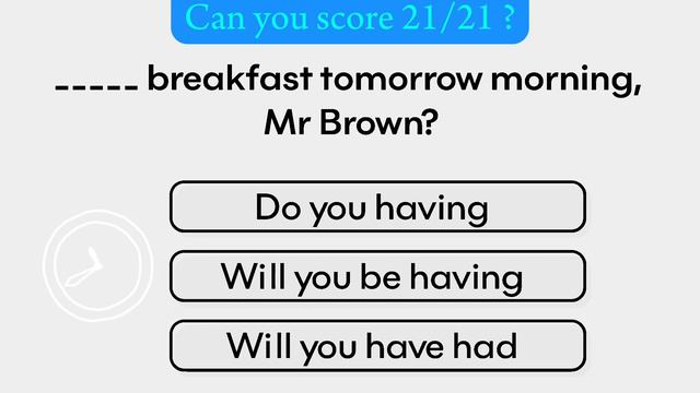 🔥 Challenge | Master English Tense [ FUTURE PERFECT ] [ Grammar Quiz ] Score 21/21 #EnglishForIELTS смотреть онлайн