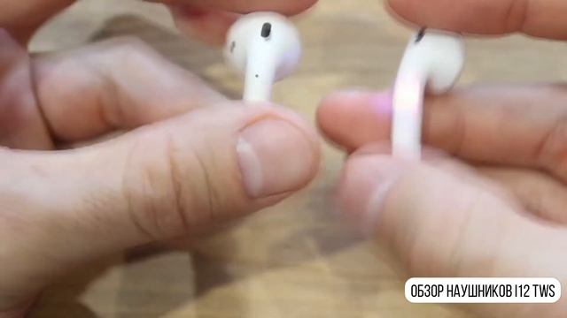 Обзор наушников TWS I12 смотреть онлайн
