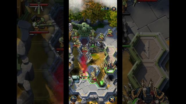 FALL OF CADIA: BATTLE 53 - 3 STARS - warhammer 40.000 tacticus смотреть онлайн