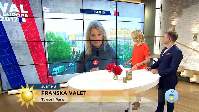 Elisabeth Frerot: "Le Pen och Fillon kan tjäna på det här" - Nyhetsmorgon (TV4) смотреть онлайн