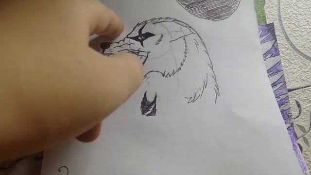 История рисунка волка смотреть онлайн