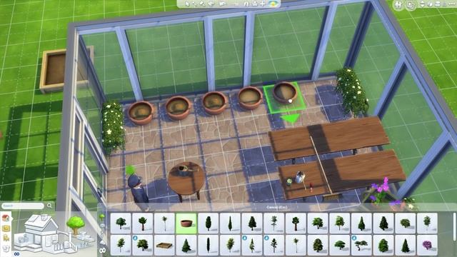 The Sims 4 Room Build - Greenhouse смотреть онлайн