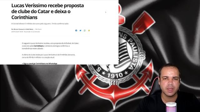 LUCAS VERISSIMO RECEBE PROPOSTA DO CATAR E DEIXA O CORINTHIANS смотреть онлайн